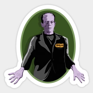 Come on Down, Monster! (Frankenstein) Sticker